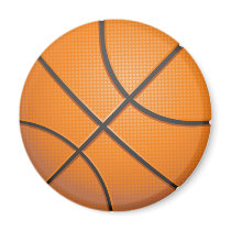 BASKETBALL magnets by dgpaulart BASKETBALL magnets