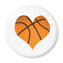 Basketball magnets by Marienstl Basketball magnets