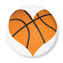 Basketball magnets