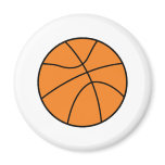Basketball Fridge Magnets