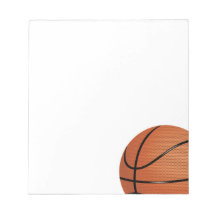 Basketball Memo Notepads