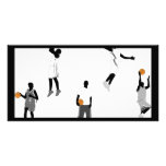 basketball-men photo card template