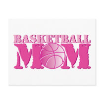 Basketball Mom Pink postcards