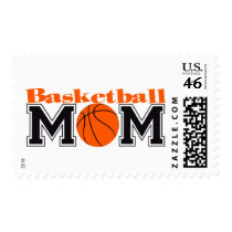 Basketball Mom Postage Stamps