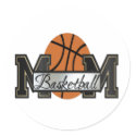 Basketball Mom stickers
