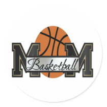 Basketball Mom stickers by MishMoshTees Basketball Mom stickers