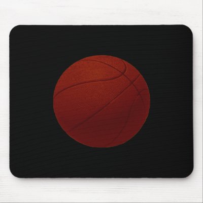 Basketball Mouse Pad by MissMissyLue