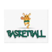 Basketball Mouse Postcard