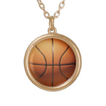 Basketball Necklace