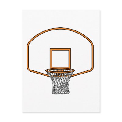 Basketball Net Post Cards by alternateworlds