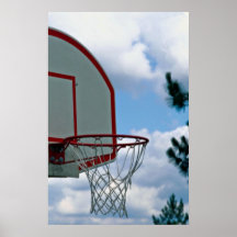 Basketball net print