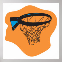 basketball net print