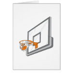 basketball net shot vector design cards