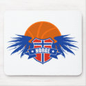 Basketball Norge | Norway | Norwegen mousepads