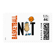 Basketball Nut 1 Postage Stamp