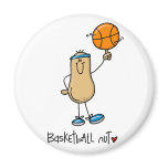 Basketball Nut 3 Refrigerator Magnet