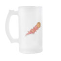 basketball on fire mugs