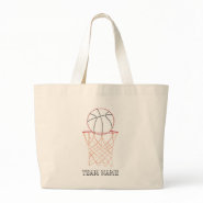Basketball Outline Drawing canvas bags bag