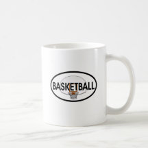 Basketball Oval Mug