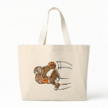 Basketball Owl Tote Bag