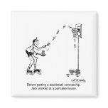 Basketball & Pancakes Refrigerator Magnets