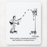 Basketball & Pancakes Mouse Pads
