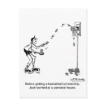 Basketball & Pancakes Postcards