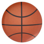Basketball Party Plates