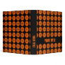 Basketball pattern vinyl binder