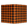 Basketball pattern vinyl binder