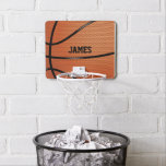 Basketball Personalized Sports Themed Mini Basketball Backboard