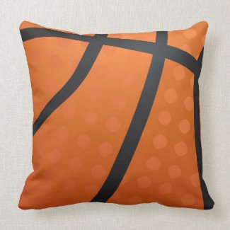 Basketball Throw Pillows
