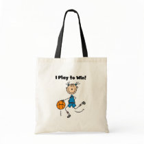 Basketball Play to Win T-shirts and Gifts bags by stick_figures Basketball Play to Win T-shirts and Gifts bags