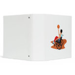 Basketball Player 3 Ring Binder