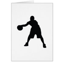 Basketball Player Greeting Card