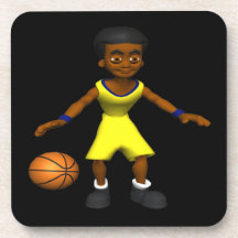 Basketball Player Coaster