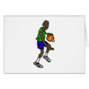 Basketball Player Dribbling