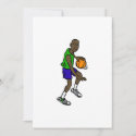 Basketball Player Dribbling