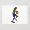Basketball Player Dribbling