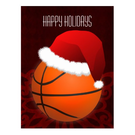 Basketball Christmas Cards, Basketball Christmas Card Templates