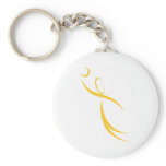 Basketball Player Icon Keychain