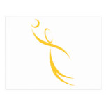 Basketball Player Icon Post Cards