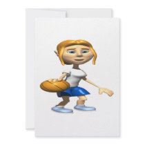 Basketball Player Custom Invite