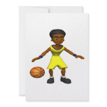Basketball Player Personalized Invite