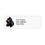 basketball player jump dunk dunker return address labels