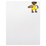 Basketball Player Customized Letterhead