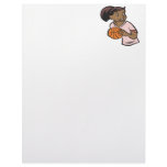 Basketball Player Letterhead
