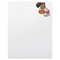 Basketball Player Letterhead