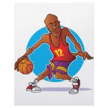 Basketball Player Custom Letterhead