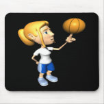 Basketball Player Mouse Pads